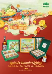 HỘP QUÀ TẾT TƯ BÔNG